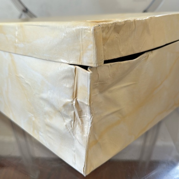 Vintage Peter Fox Letizia, Platform Pumps, White Italian Silk, Size 7.5 - Picture 14 of 16